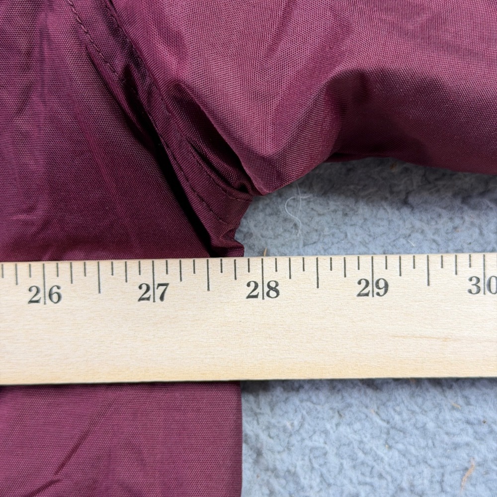 NWT Amazon AWS AMER PSA Windbreaker Hooded Full Zip Jacket Maroon Mens Size XL - Picture 9 of 11